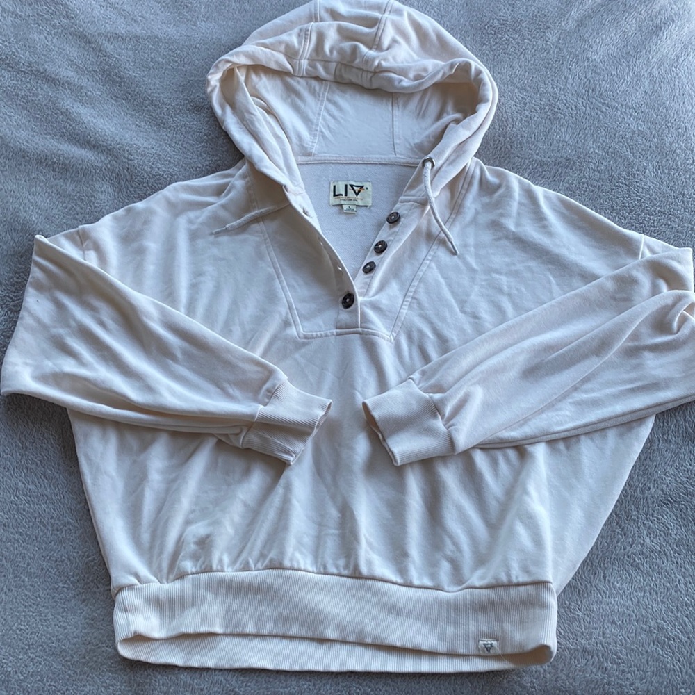 Light pink hoodie